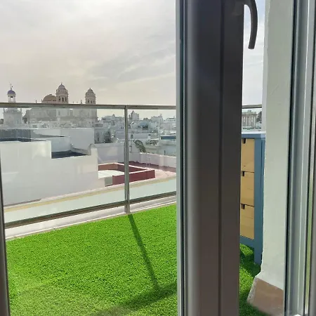 Skyline - Loft With Private Terrace And Breathtaking Views! アパート カディス